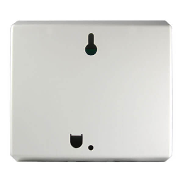 The Macurco Gas Detection GD-2A is a rectangular, white metal detector for Alarm Control Panels that includes two keyhole mounting slots and a small circular hole at the bottom right.