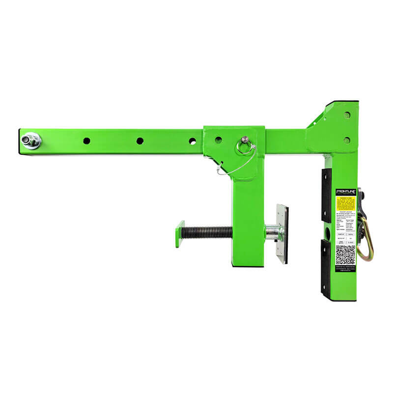 The Frontline Parapet Adjustable Non-Penetrating Roof Anchor by Frontline Fall Protection offers adjustable anchorage without roof penetration, providing a safe and portable anchor point for fall protection where needed.