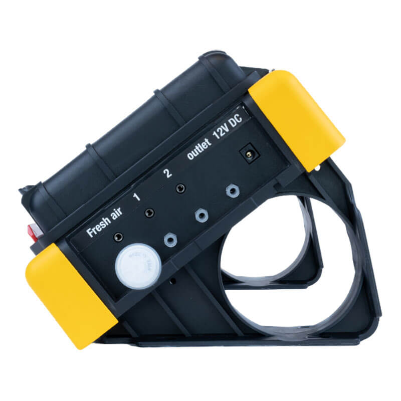 The WatchGas Docking Station w/Touchscreen SST-DOCK by WatchGas features a touchscreen interface, making it ideal for managing and calibrating gas detectors—perfect for fleet management and ensuring device readiness.