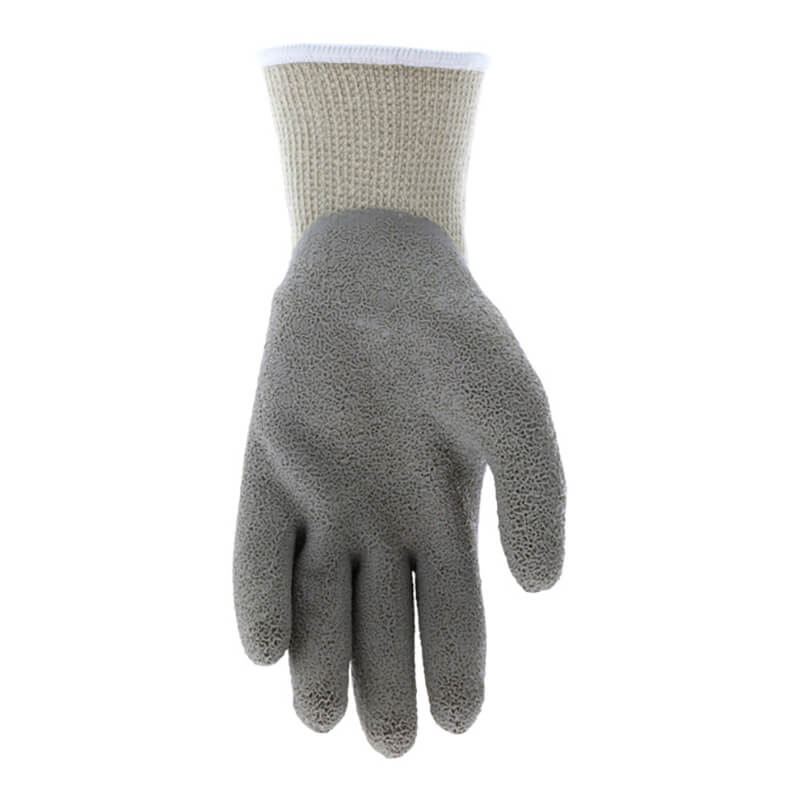 The MCR Safety Memphis Flex-Therm Glove 9690 (12 pairs) features textured rubber-coated palms and fingers with a light knitted cuff—ideal from MCR Safety for material handling glove needs.