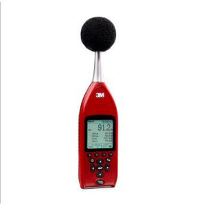 Photo of red noise meter