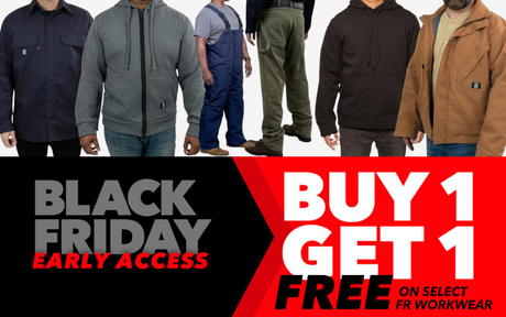 GRIT and Forge FR workwear Black Friday Sale