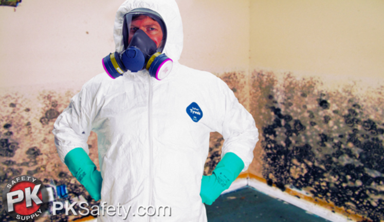 Mold Cleanup Kit Protects Workers Fixing Flood Damage