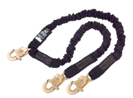 DBI-SALA Shockwave 2 Shock Absorbing Lanyard on white background
