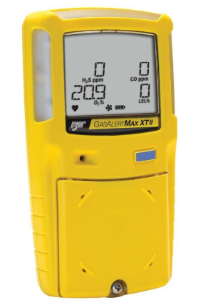  BW Honeywell Gas Alert Max XT II 4 Gas Monitor with white background
