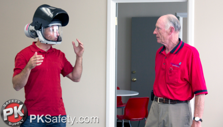 The Pureflo Helmet - A Comfortable PAPR Without Belts & Hoses