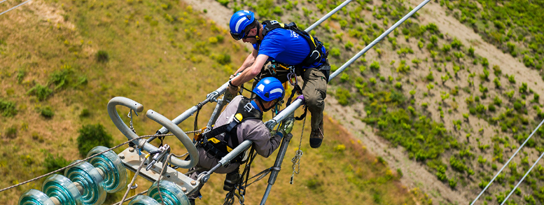 Tower Climbing with Petzl