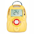 The mPower UNI 321 MP102 2 Yr CO Single Gas Detector M015-0001-000 by mPower Electronics is equipped with a digital display that shows "24." Featuring control buttons and a red dial, this single gas monitor ensures safety. Bump tested for reliability, it is an essential tool for environments requiring meticulous air quality monitoring.