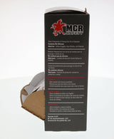 Box of MCR Safety Lens Cleaning Towelettes LCT (25 boxes), with English and French cleaning instructions; silicone-free, ideal for safety goggles, face shields, and glasses with spec-saver technology.