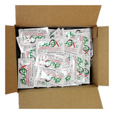 A cardboard box contains 300 individually wrapped Coretex BugX30 Deet Insect Repellent Towelettes (item 12643), providing reliable mosquito and tick protection. Each packet features white packaging with green and red text.