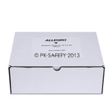 A white box labeled "Allegro Bitrex Respirator Fit Test Kit 2041" by Allegro, designed for N95 fit testing, is closed and set against a white background.