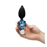 A hand holds the Allegro Bitrex Respirator Fit Test Kit 2041 bulb and mask, used to check N95 respirator seals. Image features a "© PK SAFETY 2013" watermark. Brand: Allegro.