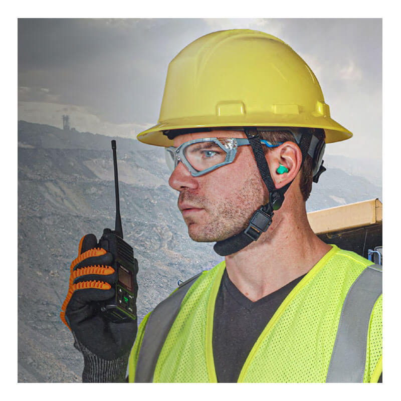 PIP Kilimanjaro Type II Full Brim Hard Hat w/Chin Strap Pre-Installed 280-HP642R-CH