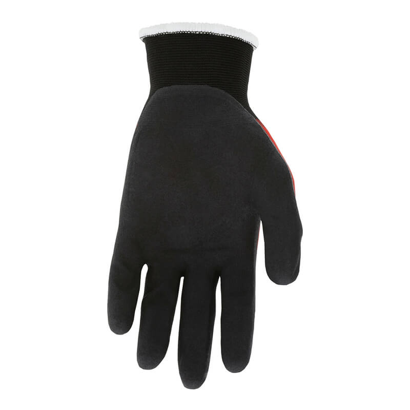 MCR Ninja Red Nylon Spandex Nitrile Gloves | PK Safety