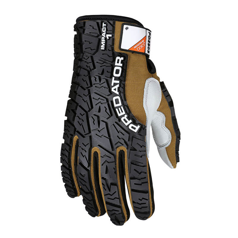 MCR Predator Leather Padded Multi-Task Gloves PD2903