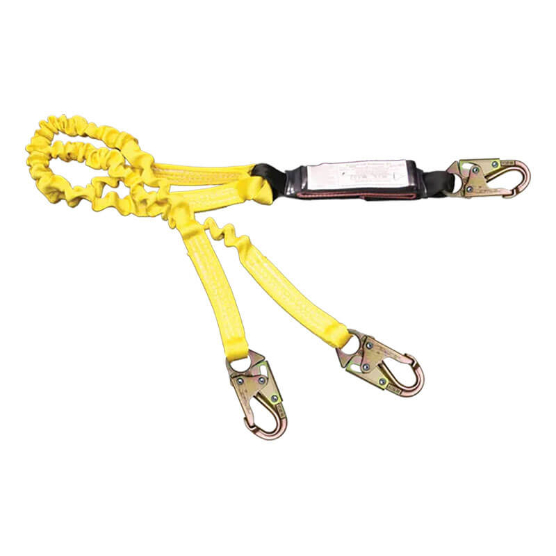 French Creek 6' Dual Leg Shock-Absorbing Lanyard | PK Safety