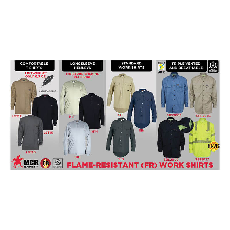 MCR Summit Breeze 7 oz FR Shirt SBS200_ – PK Safety