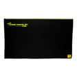36 x 60 inches, showcases "Extreme Standing Mat" in yellow on the upper left corner. This black anti-fatigue mat with yellow and black striped edges is made from nitrile foam, providing exceptional comfort for extended standing periods.