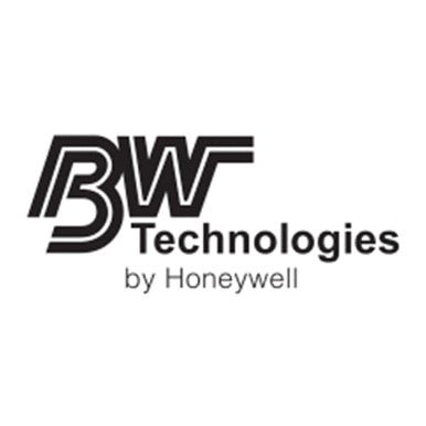 The logo for BW Honeywell is prominently featured with bold black letters 'BW', followed by 'Honeywell Technologies' in smaller text beneath. This sleek design on a white background pairs seamlessly with their Tygon Calibration Hose 1 ft (C2-HOSE1-1) and other gas detector accessories.