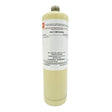 The RKI Instruments Zero Air 34L Steel Cylinder (81-0076RK-01) features a beige steel body and white label, perfect for calibrating gas detectors, shown upright on a white background. Brand: RKI Instruments.