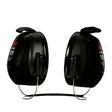 3M Peltor Optime 101 Behind-the-Head Earmuffs H7B, crafted by 3M, offer superior hearing protection with a sleek black design.