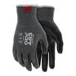 A pair of MCR Safety CutPro 13g Nomex Arc Rated Gloves 9379BP, gray with black coated palms and "CUT PRO" and "Nomex" labeled on the wrist, shown against a white background. Sold as 12 pairs.