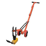 Allegro Magnetic Manhole Lid Lifter with Steel Dolly 9401-2