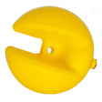The WatchGas Ball Float (Tubing NOT Included) SST-BALL-FLOAT by WatchGas is a bright yellow, round plastic float with a large open slot and central hole, designed for confined space clearance and gas detection applications. Photographed on a white background.