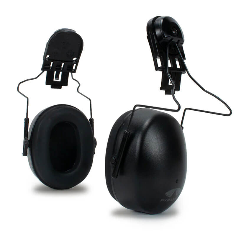 Pyramex Hard Hat Mounted Earmuffs CMFB6010 | PK Safety