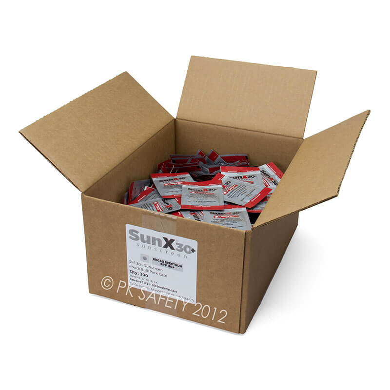 Coretex SunX SPF30 Sunscreen Pouches (300/Box) 71433 – PK Safety