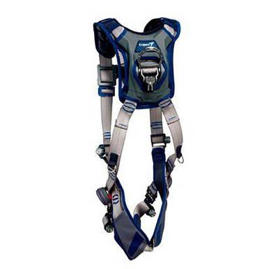 The 3M DBI-SALA ExoFit STRATA Vest-Style Harness 111247_ by 3M DBI-SALA Fall Protection comes with adjustable straps, secure buckles, and PolarMesh padding for maximum comfort. Its durable construction makes it perfect for construction or climbing activities, ensuring both safety and ease of use.