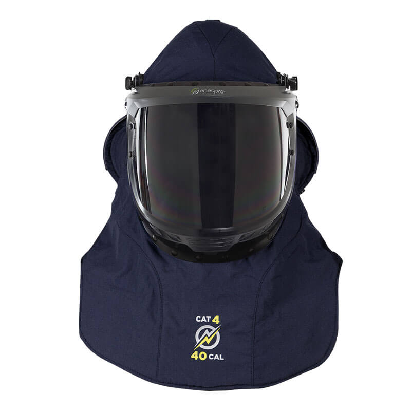 Enespro Airlite Ascend 40 Cal Arc Flash Lift Front Hood – PK Safety