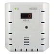 mounted safety device for combustible gas detection. It features a digital display showing "0," ventilation slots, a small green indicator light, and is marked with the text "GD-6 Gas Detector" alongside instructions stating "Do Not Paint." An essential piece of safety equipment from the Macurco brand.