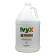 A large white jug labeled "Coretex Ivy X Pre-Contact Skin Solution (No Pump)" from PK Safety Supply features instructions for use against poison oak and ivy on the front, offering urushiol protection. Designed as a skin barrier, the jug includes a top handle for easy pouring.