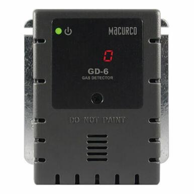 The Macurco LEL Fixed Gas Detector Controller Transducer exemplifies its dedication to safety with a digital screen displaying "0" and a comforting green indicator light. Clearly labeled "DO NOT PAINT," it is precisely engineered for dependable combustible gas detection.