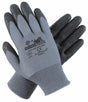 The MCR Memphis UltraTech PVC Air Infused 9699 gloves, available in gray and black, feature the MCR Safety brand on one glove and come with safety certifications. Designed for industrial or general work use, these gloves incorporate Actifresh technology and a textured grip to ensure both comfort and protection.