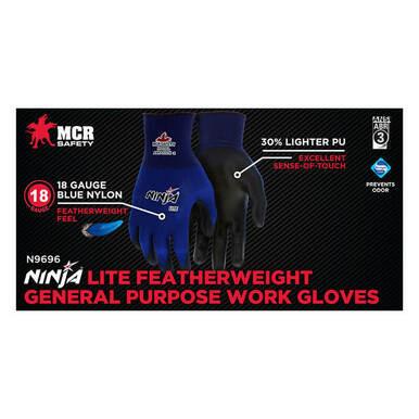 MCR Safety Ninja Lite Work Gloves N9696 (12 pairs) – PK Safety