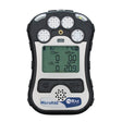 The MicroRAE 4-Gas Diffusion Monitor M031-1111-200 by PK Safety Supply provides real-time readings of CO and H2S on its display, featuring intuitive control buttons. Its durable casing ensures longevity, while wireless connectivity enhances its features.