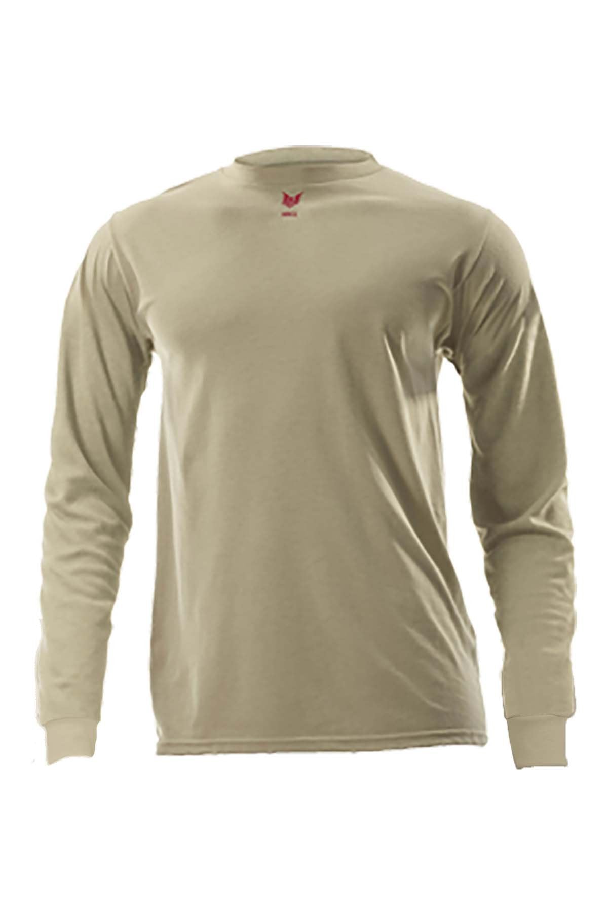 The NSA DRIFIRE FR Lightweight Long Sleeve T-Shirt DF2-CM-446LS, known for its moisture-wicking technology, is shown on a plain white background.