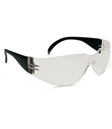 The PIP Zenon Z12 Uncoated Safety Glasses 250-01-0_80, featuring clear lenses and black arms, are an essential component of workwear. Their slightly curved lenses provide optimal eye protection, making them suitable for a wide range of safety applications. With a simple and practical design, these glasses ensure reliable performance in any environment.