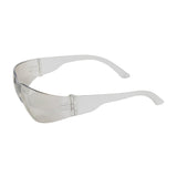 Introducing the PIP Zenon Z12 Anti-Scratch Safety Glasses (250-01-090_), expertly crafted by Protective Industrial Products. These rimless safety glasses feature wraparound polycarbonate lenses and sleek transparent arms, offering excellent eye protection in work environments. Designed with an anti-scratch coating, they ensure both durability and clarity during extended use. Available in boxes of 12 pairs.