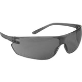 The PIP Zenon Ultra-Lyte Anti-Fog Safety Glasses 250-14-002, offered by Protective Industrial Products, feature a lightweight wraparound design with gray-tinted lenses and an anti-fog coating. Their robust frames provide excellent eye protection suitable for a variety of environments.