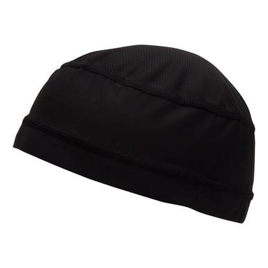 The Pyramex Safety Skull Cap Liner CSK1 is a plain black beanie with a simple design and smooth texture, making it perfect for casual wear. It also functions as a moisture-wicking helmet liner, providing extra comfort on active days.