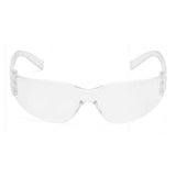 The Pyramex Intruder Anti-fog Safety Glasses S41_0ST by Pyramex Safety offer impact protection with transparent wrap-around lenses that are both scratch-resistant and incorporate anti-fog technology for maximum clarity in any environment. The curved temples provide a secure fit, making these glasses ideal for use in various settings. Available in boxes of 12.