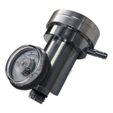 The BW GasAlert Max XT II Bundle by BW Technologies from Honeywell features a compact, cylindrical design with threaded end and side nozzle, ideal for confined space entry monitoring.