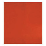 The RADNOR 14 Mil Orange Transparent FR Vinyl Welding Screen by Radnor, with its vibrant orange color against a white background, reflects the robust protection typical of welding screens. The texture appears smooth and uniform.