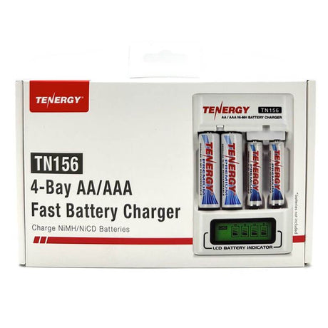 The RKI Instruments 03 Series NiMH Charger 49-3105RK comes in sleek packaging and features an LCD battery indicator with four batteries inserted, making it ideal for charging NiMH/NiCD cells. It pairs perfectly with your gas detector accessories for optimal performance.