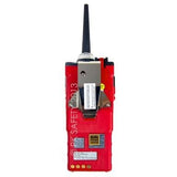 The RKI Instruments GX-2012 5-Gas Detector is a robust device by RKI Instruments, featuring advanced micro-sensor technology. Designed for both outdoor and marine environments, it ensures safety and precision through its various labels and safety instructions.