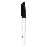 A white permanent marker with a black cap—ideal for labeling items in the Aero Healthcare RAPIDSTOP Bleed Control Kit EMS Pro. The label reads "Permanent Marker" and features a small marker tip icon.