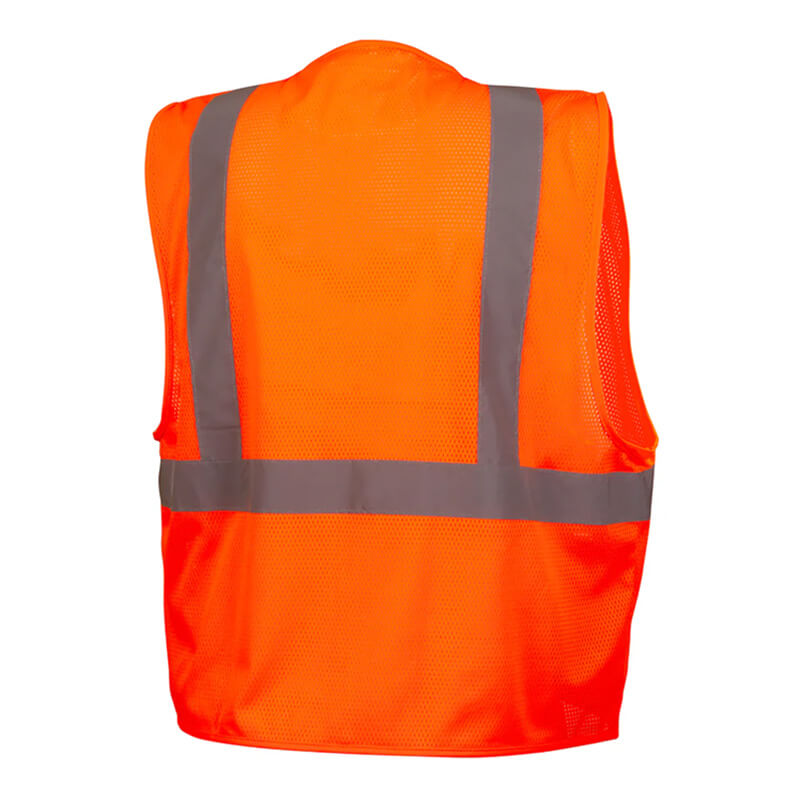 Pyramex Class 2 Economy Vest with Clear Pocket RVZ21CP – PK Safety